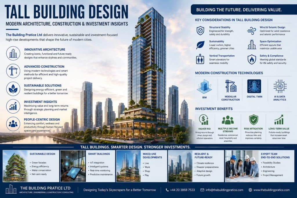 Tall Building Design: Modern Architecture, Construction & Investment Insights