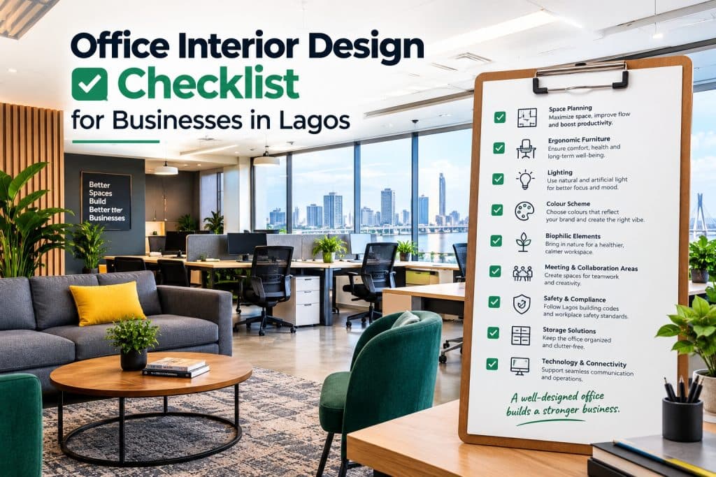 Office Interior Design Checklist for Businesses in Lagos